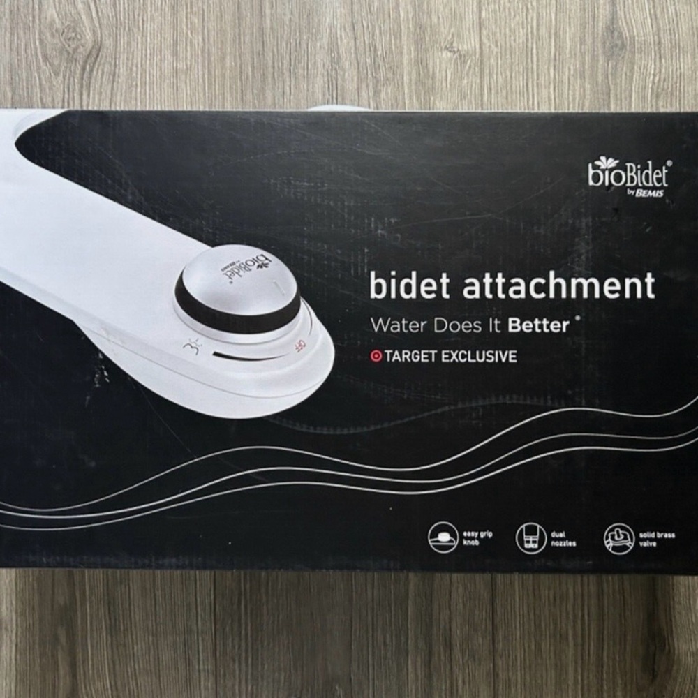 Target BioBidet Attachment - Black and White - Picture 2 of 5